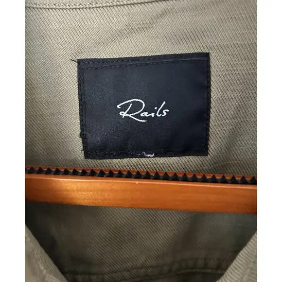Rails Loren Shirt Jacket Size L - Picture 9 of 9